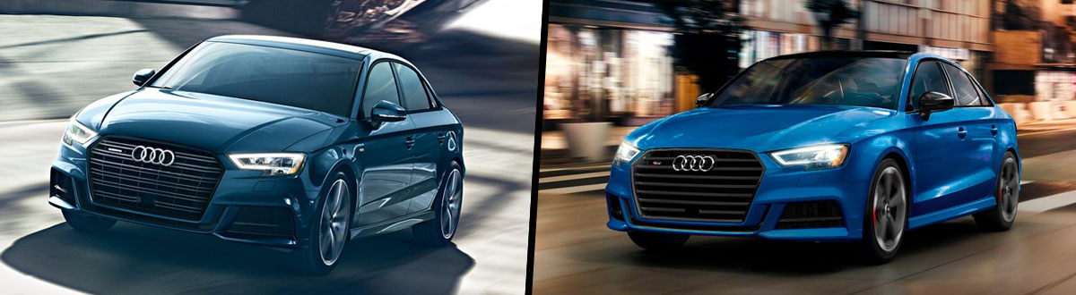 2020 Audi A3 vs 2020 Audi S3
