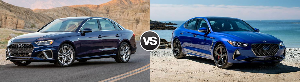 2021 Audi A4 vs 2021 Genesis G70
