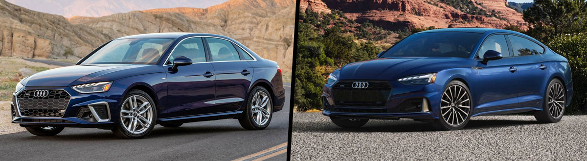 2022 Audi A4 Sedan vs 2022 Audi A5 Sportback