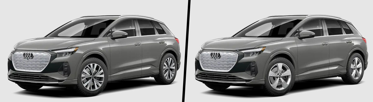 2022 Audi Q4 40 e-tron vs 2022 Audi Q4 50 e-tron quattro
