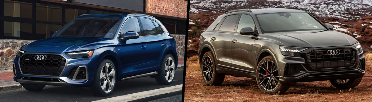 2022 Audi Q5 vs 2022 Audi Q8