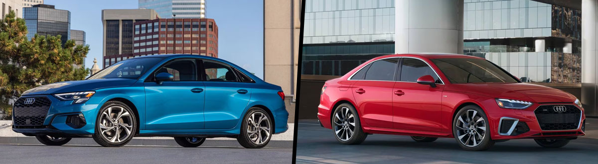 2024 Audi A3 vs 2024 Audi A4