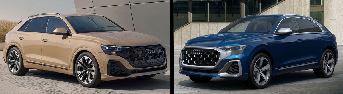 2024 Audi Q8 vs 2024 Audi SQ8