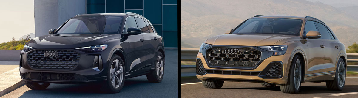 2025 Audi Q5 vs 2026 Audi Q8