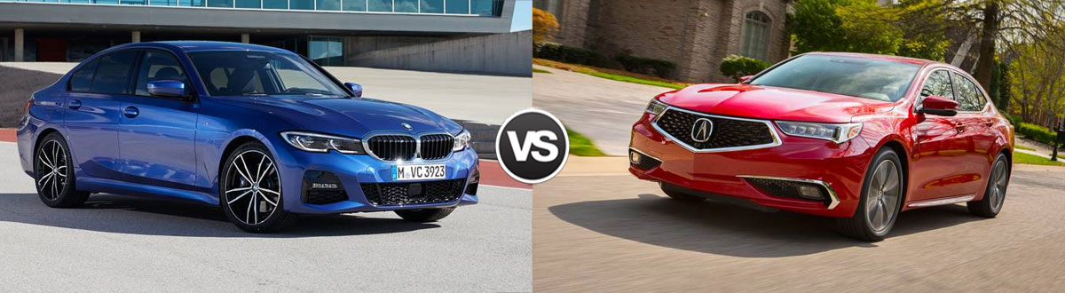 2020 BMW 3 Series vs 2020 Acura TLX