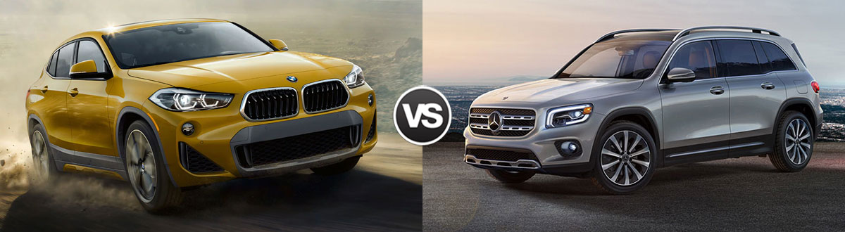 2020 BMW X2 vs 2020 Mercedes-Benz GLB