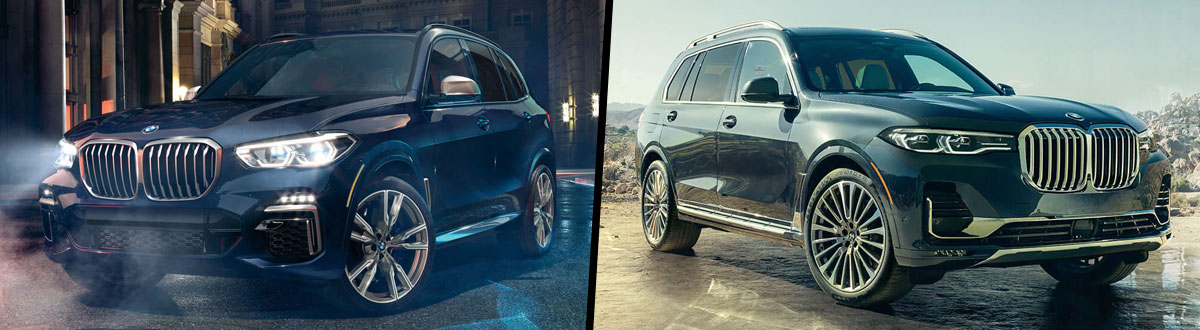 2020 BMW X5 vs 2020 BMW X7