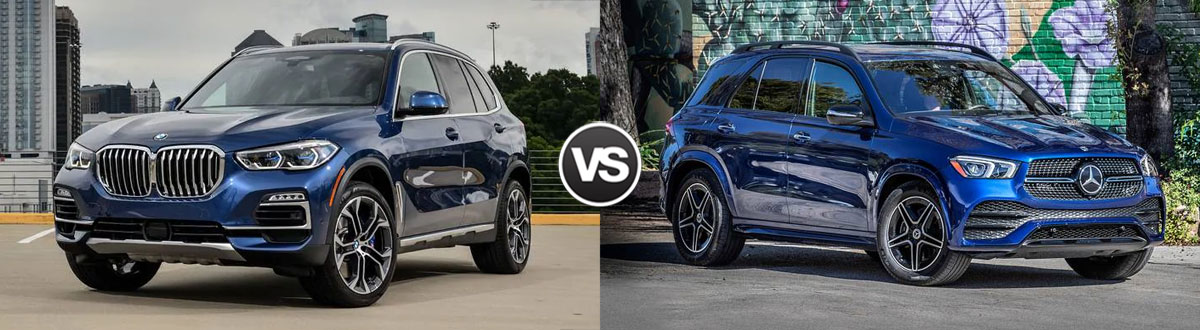 2021 BMW X5 vs 2021 Mercedes-Benz GLE
