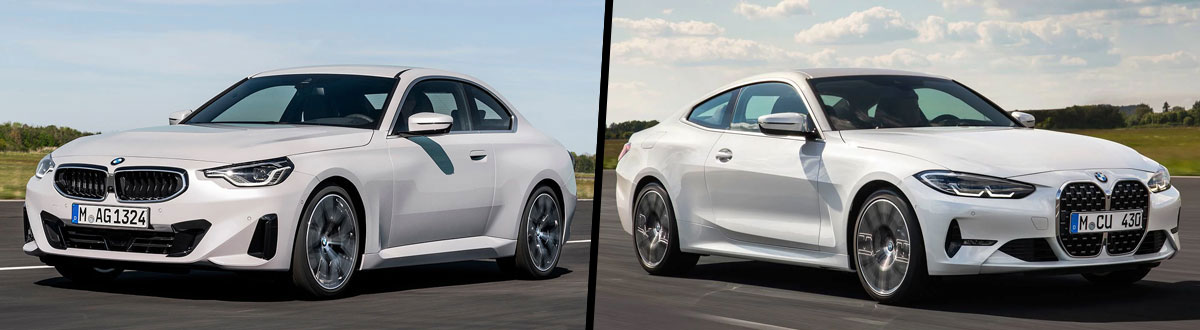 2022 BMW 2 Series vs 2022 BMW 4 Series