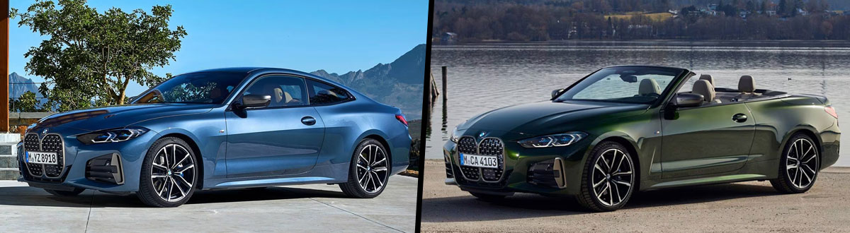 2023 BMW 4 Series Coupe vs 2023 BMW 4 Series Convertible