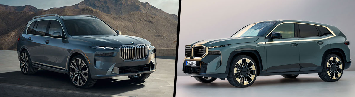2023 BMW X7 vs 2023 BMW XM