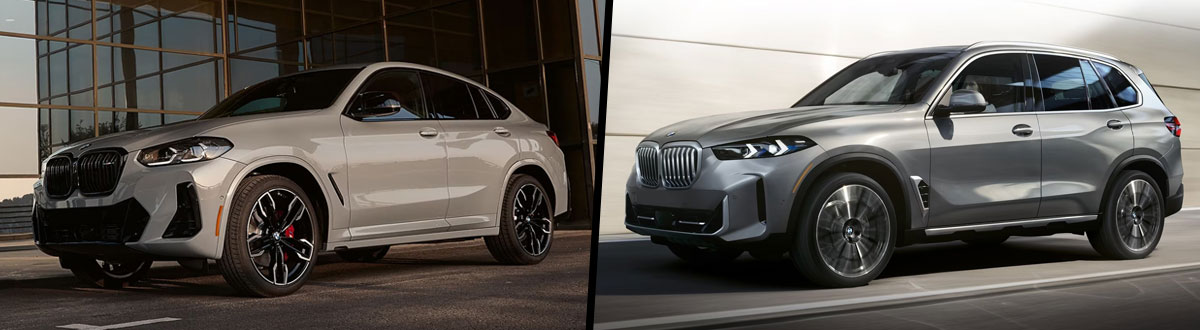 2025 BMW X4 vs 2025 BMW X5