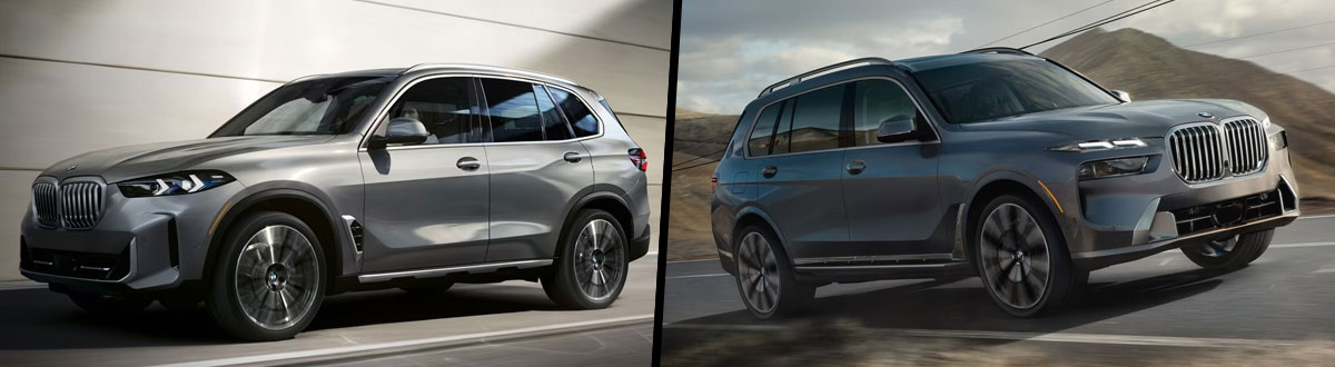 2026 BMW X5 vs 2026 BMW X7