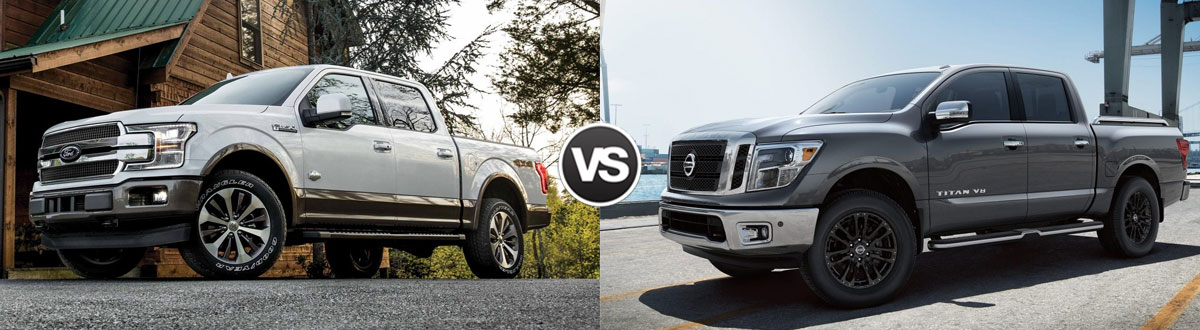 2019 Ford F-150 vs 2019 Nissan Titan