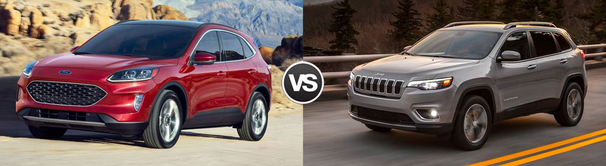 2020 Ford Escape vs 2020 Jeep Cherokee