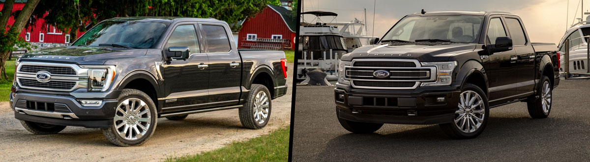 2021 Ford F-150 vs 2020 Ford F-150