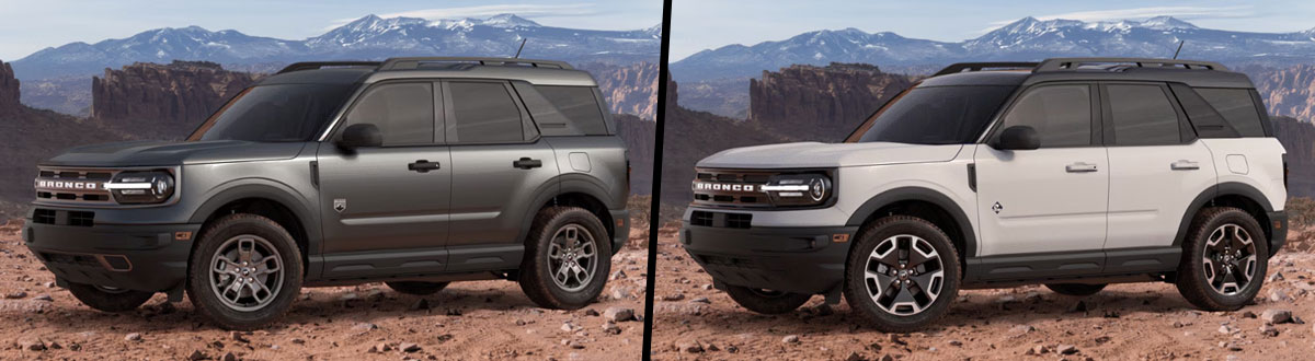 2024 Ford Bronco Sport Big Bend vs 2024 Ford Bronco Sport Outer Banks