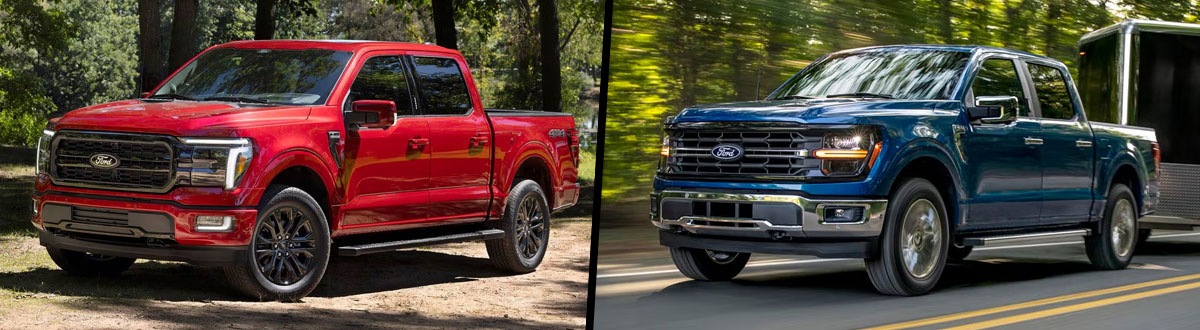 2025 Ford F-150 vs 2024 Ford F-150