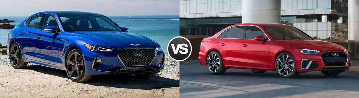 2021 Genesis G70 vs 2021 Audi A4