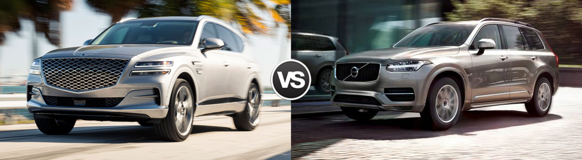 2021 Genesis GV80 vs 2020 Volvo XC90