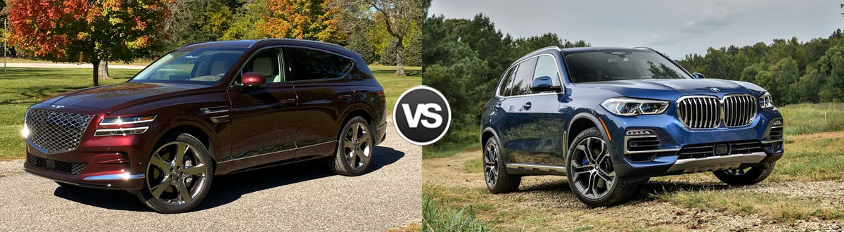 2021 Genesis GV80 vs 2021 BMW X5