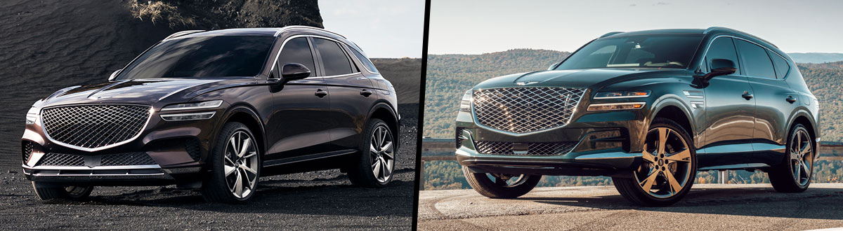 2022 Genesis GV70 vs 2021 Genesis GV80