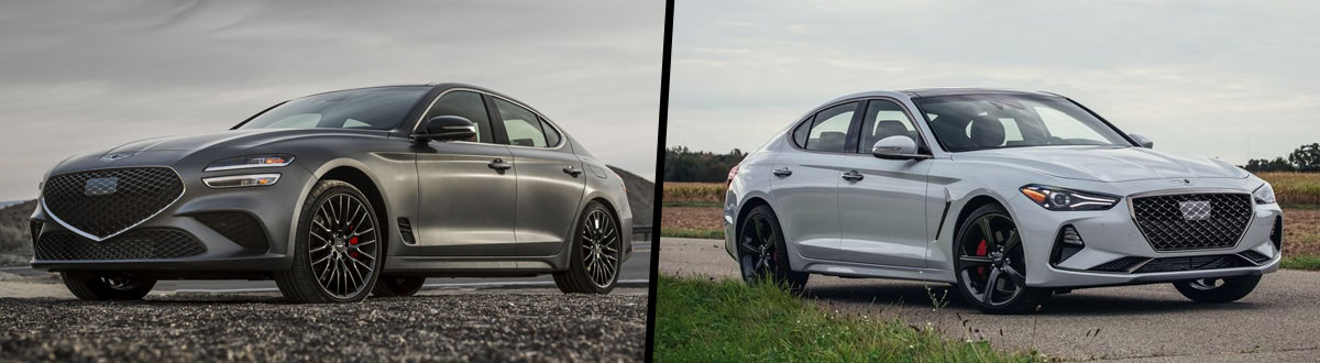 2022 Genesis G70 vs 2021 Genesis G70