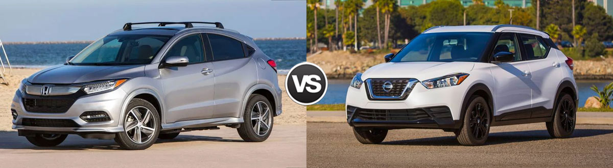 2020 Honda HR-V vs 2020 Nissan Kicks