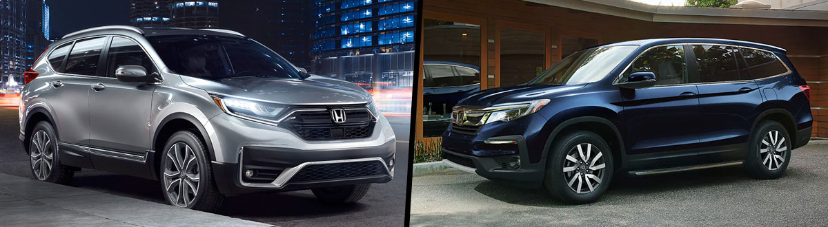 2020 Honda CR-V vs 2020 Honda Pilot