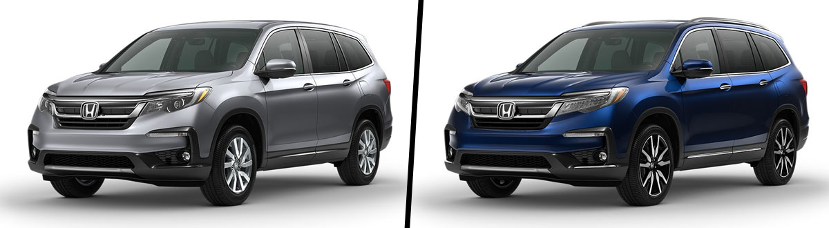 2021 Honda Pilot EX-L vs 2021 Honda Pilot Touring