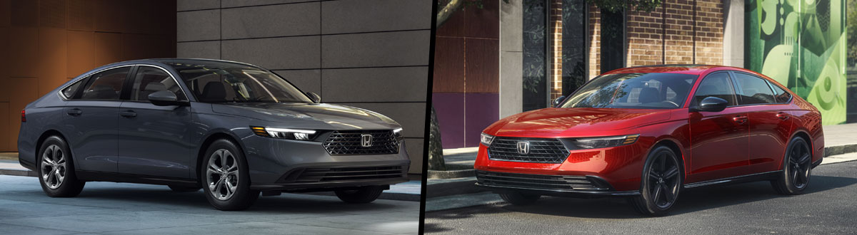 2024 Honda Accord vs 2024 Honda Accord Hybrid
