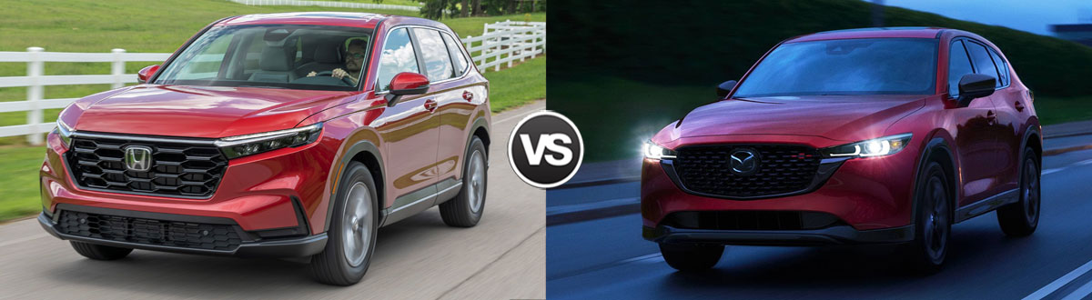 2025 Honda CR-V vs 2025 Mazda CX-5