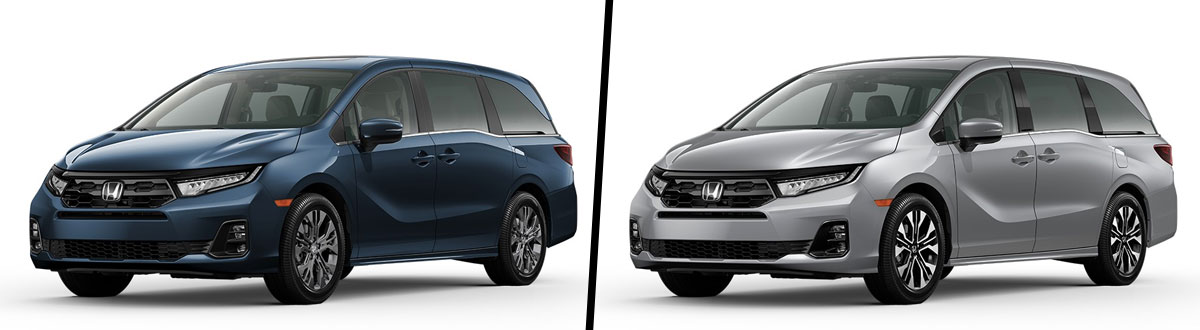 2025 Honda Odyssey Touring vs 2025 Honda Odyssey Elite