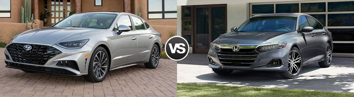 2021 Hyundai Sonata vs 2021 Honda Accord