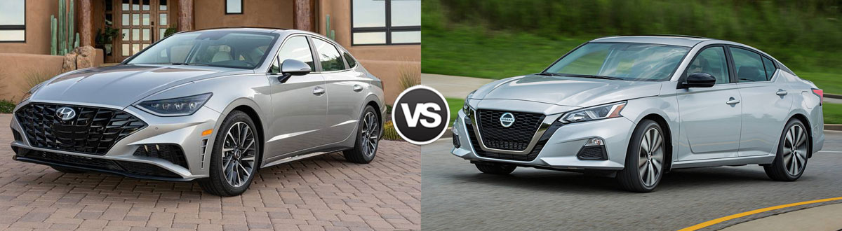 2021 Hyundai Sonata vs 2021 Nissan Altima