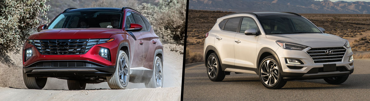 2022 Hyundai Tucson vs 2021 Hyundai Tucson