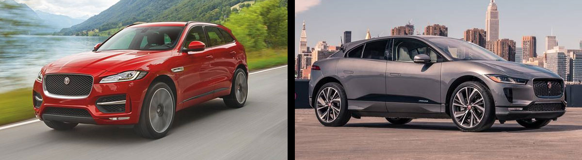 2019 Jaguar F-PACE vs 2019 Jaguar I-PACE