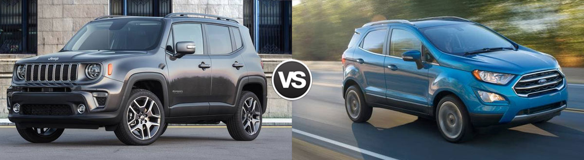 2020 Jeep Renegade vs 2020 Ford EcoSport