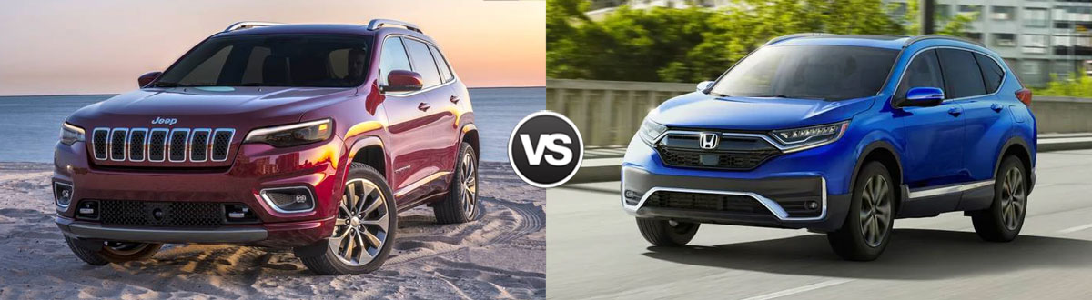 2021 Jeep Cherokee vs 2021 Honda CR-V