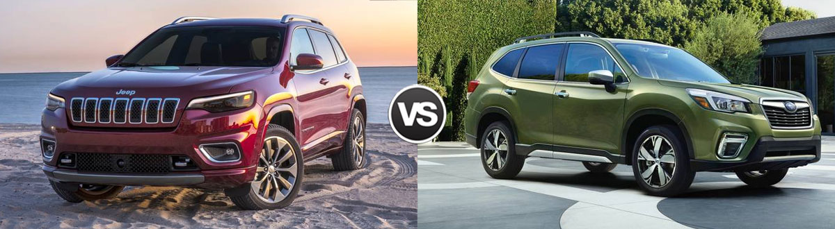 2021 Jeep Cherokee vs 2021 Subaru Forester