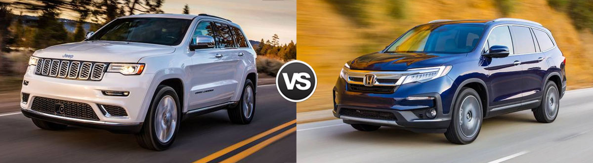 2021 Jeep Grand Cherokee vs 2021 Honda Pilot