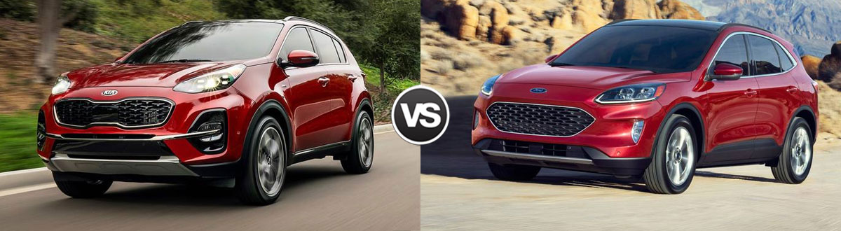 2020 Kia Sportage vs 2020 Ford Escape