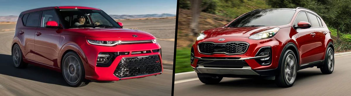 2020 Kia Soul vs 2020 Kia Sportage