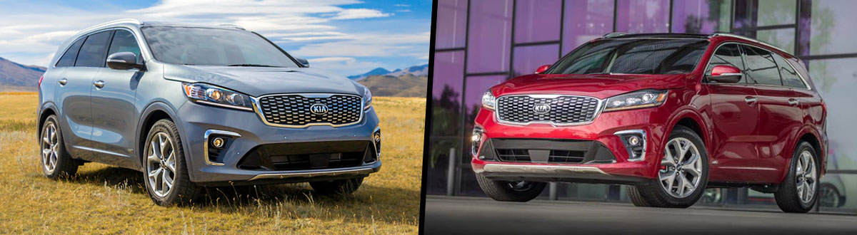 2020 Kia Sorento vs 2019 Kia Sorento