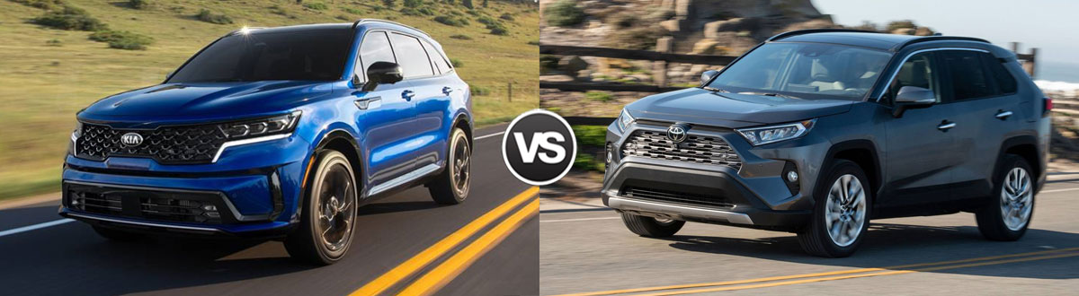 2021 Kia Sorento vs 2021 Toyota RAV4