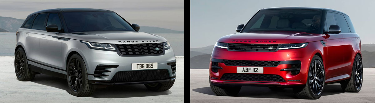 2023 Range Rover Velar vs 2023 Range Rover Sport
