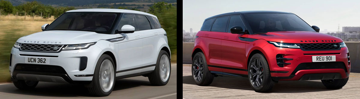 2023 Range Rover Evoque vs 2022 Range Rover Evoque