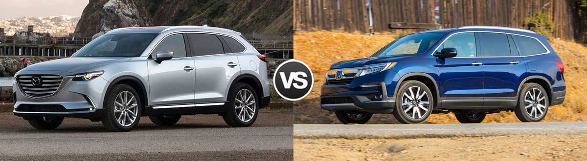 2019 Mazda CX-9 vs 2019 Honda Pilot