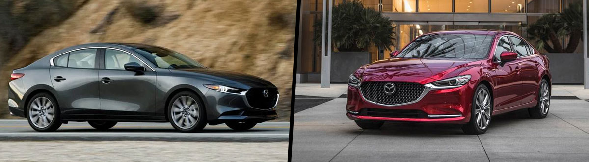 2019 Mazda3 vs 2019 Mazda6
