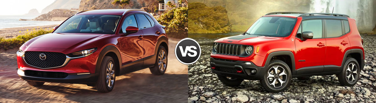 2020 MAZDA CX-30 vs 2020 Jeep Renegade